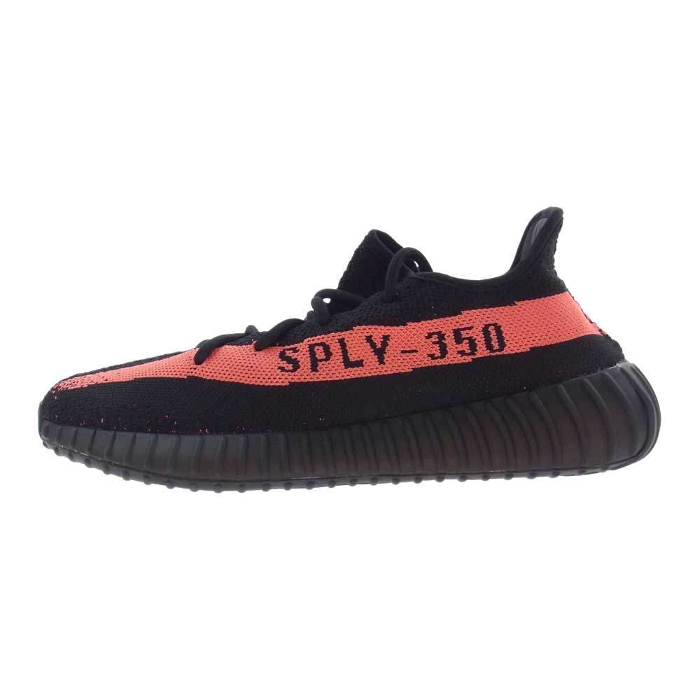 adidas アディダス BY9612 YEEZY Boost 350 V2 Core Black Red