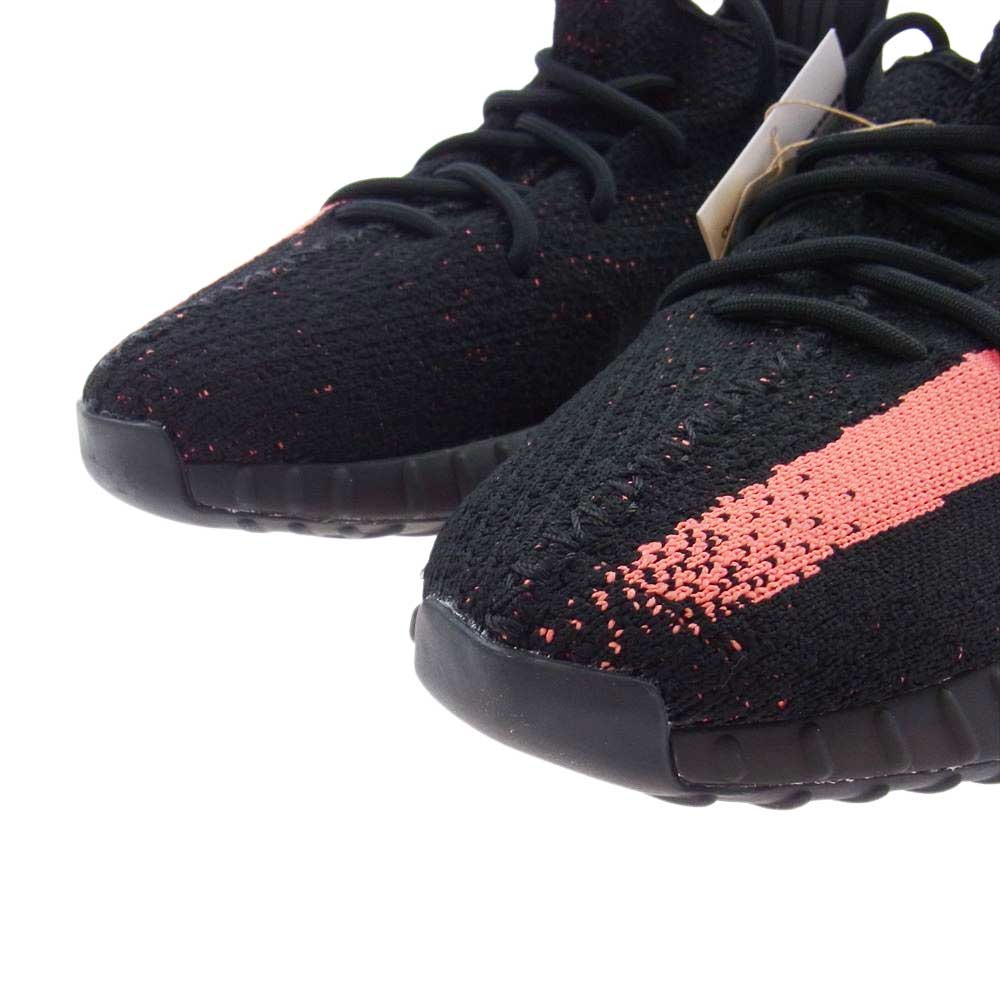adidas アディダス BY9612 YEEZY Boost 350 V2 Core Black Red イージーブースト コアブラック レッド スニーカー ブラック系 28cm【新古品】【未使用】【中古】