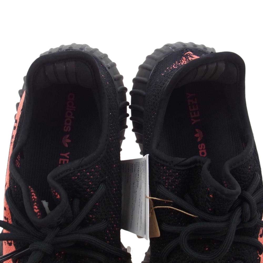 adidas アディダス BY9612 YEEZY Boost 350 V2 Core Black Red イージーブースト コアブラック レッド スニーカー ブラック系 28cm【新古品】【未使用】【中古】
