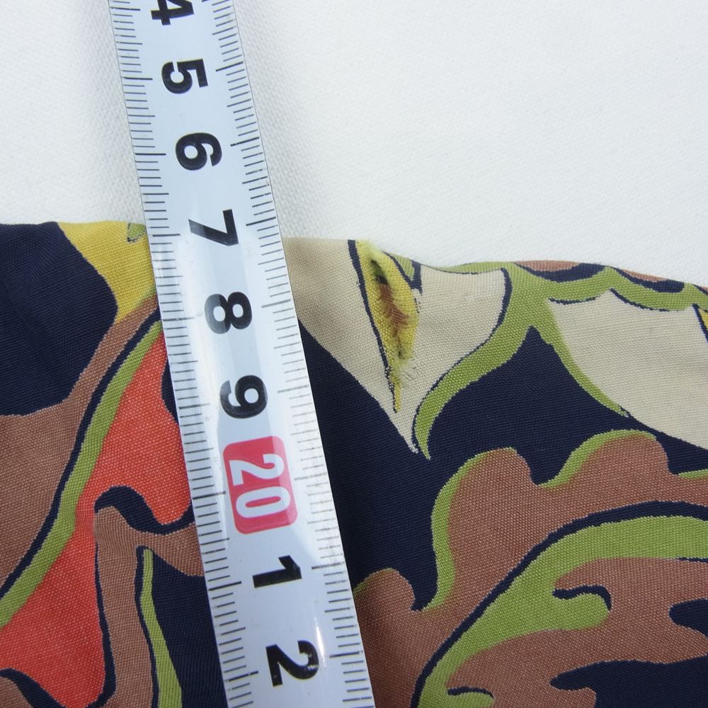 McGregor マックレガー 50s~60s アロハ 半袖 シャツ ネイビー系 ML【中古】