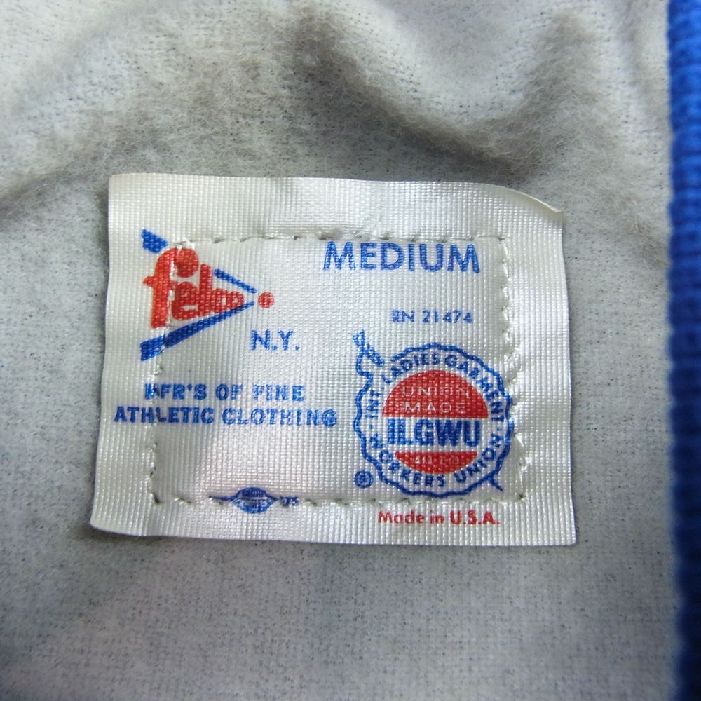 フェルコ ヴィンテージ New York Mets ニューヨーク メッツ ナイロン サテン スタジャン  ブルー系 M【中古】