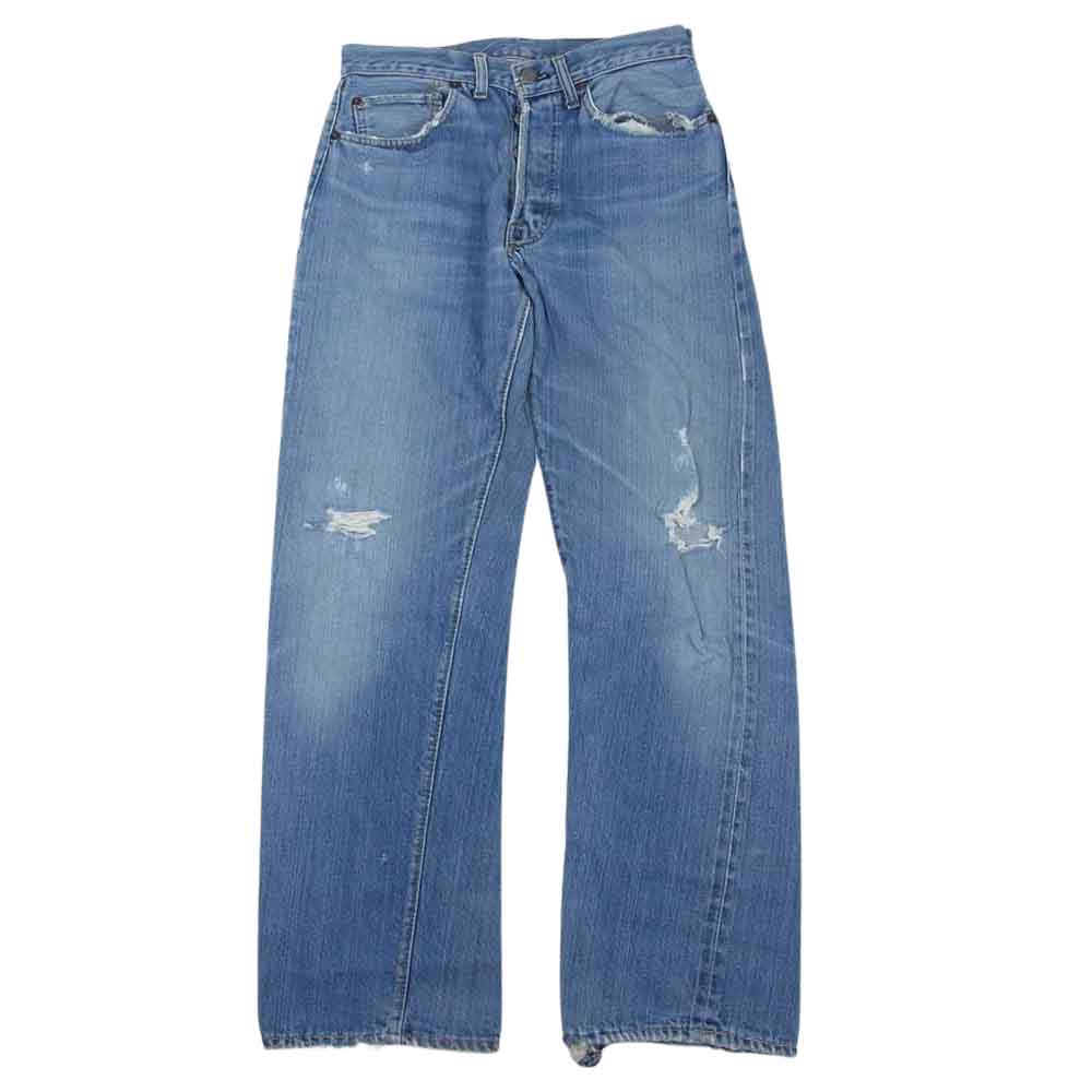 Levi's リーバイス ヴィンテージ 501 66前期 スモール e デニム パンツ インディゴブルー系【中古】
