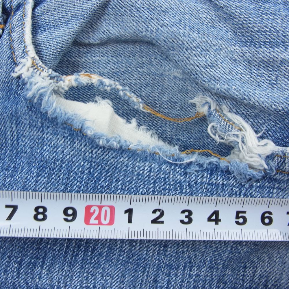 Levi's リーバイス ヴィンテージ 501 66前期 スモール e デニム パンツ インディゴブルー系【中古】