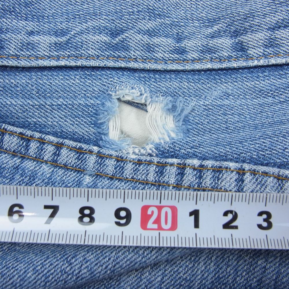Levi's リーバイス ヴィンテージ 501 66前期 スモール e デニム パンツ インディゴブルー系【中古】