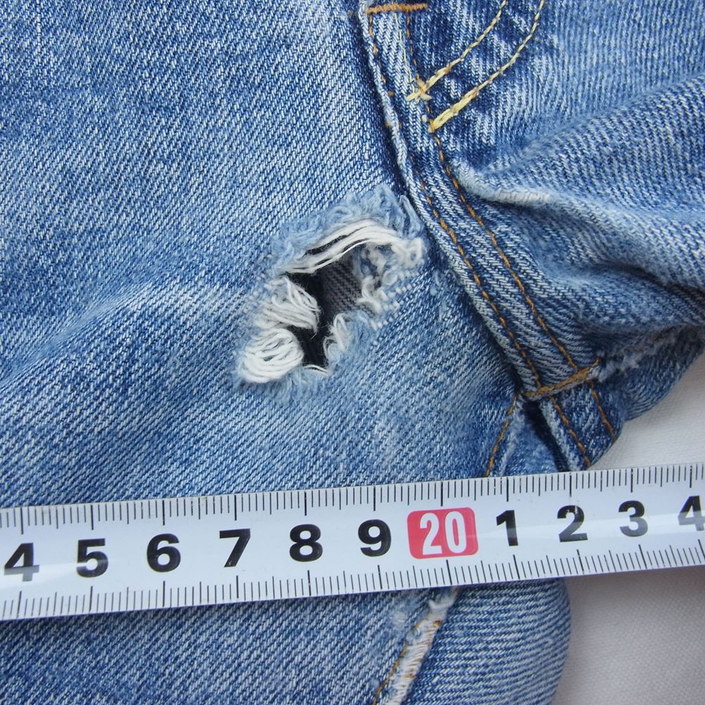 Levi's リーバイス ヴィンテージ 501 66前期 スモール e デニム パンツ インディゴブルー系【中古】