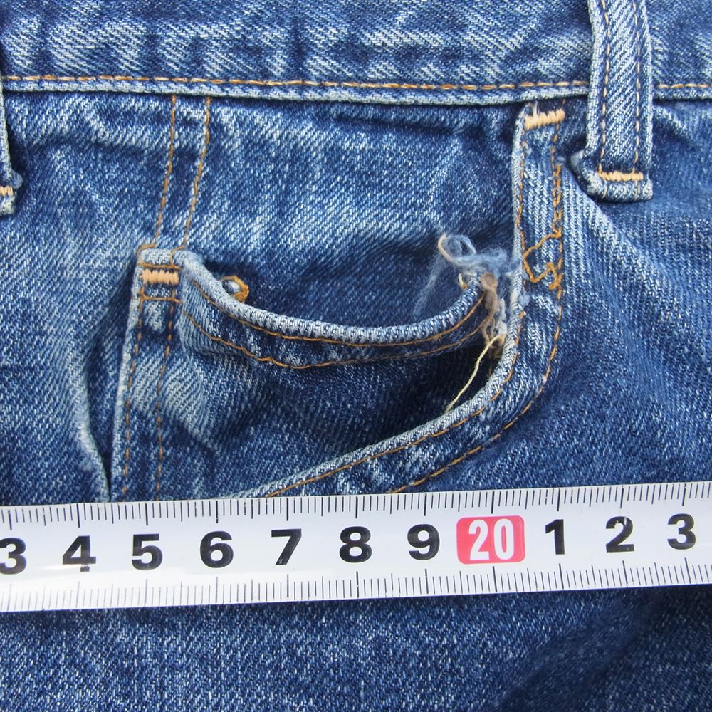 Levi's リーバイス ヴィンテージ 606 BIGE 42TALON 刻印8 デニム パンツ インディゴブルー系【中古】
