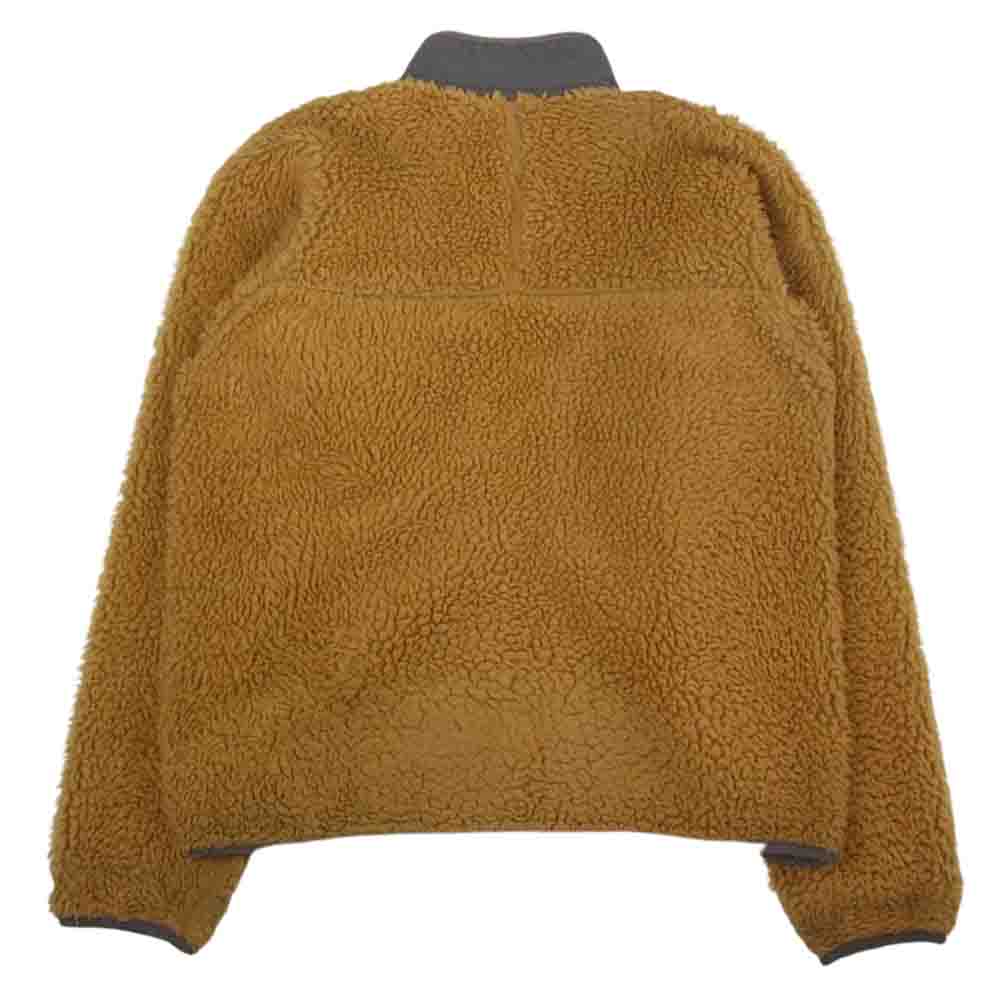 patagonia パタゴニア 02AW 23024 02年 USA製 CLASSIC RETRO CARDIGAN クラシック レトロ カーディガン テキーラゴールド フリース ジャケット ブラウン系 S【中古】