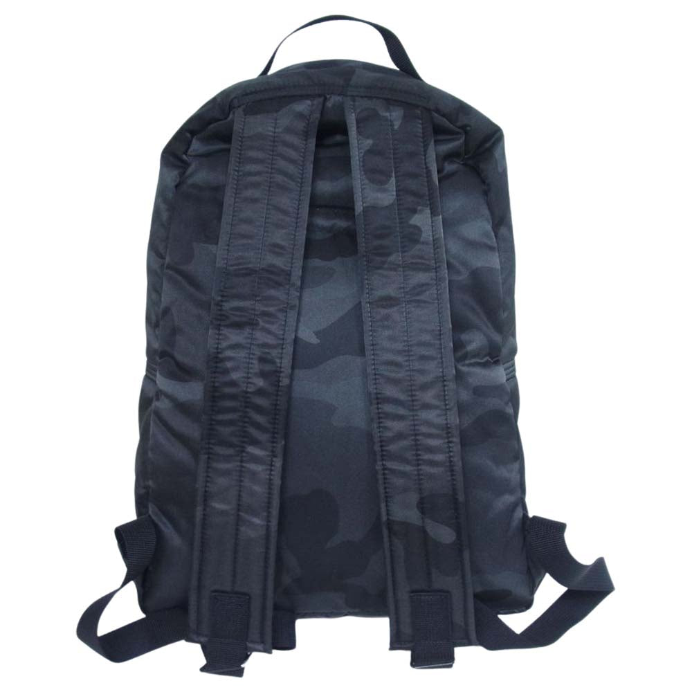 PORTER ポーター TANKER タンカー 30周年 ナイロン カモ バックパック リュック チャコール系 カーキ系【美品】【中古】
