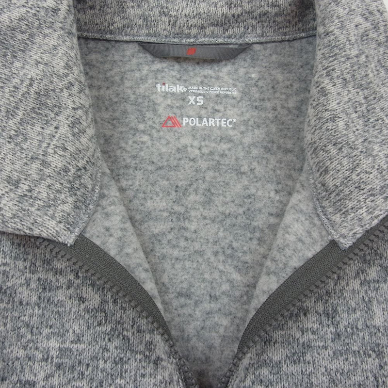 TILAK ティラック Monk Zip Sweater モンク ジップ セーター ジャケット グレー系 XS【極上美品】【中古】