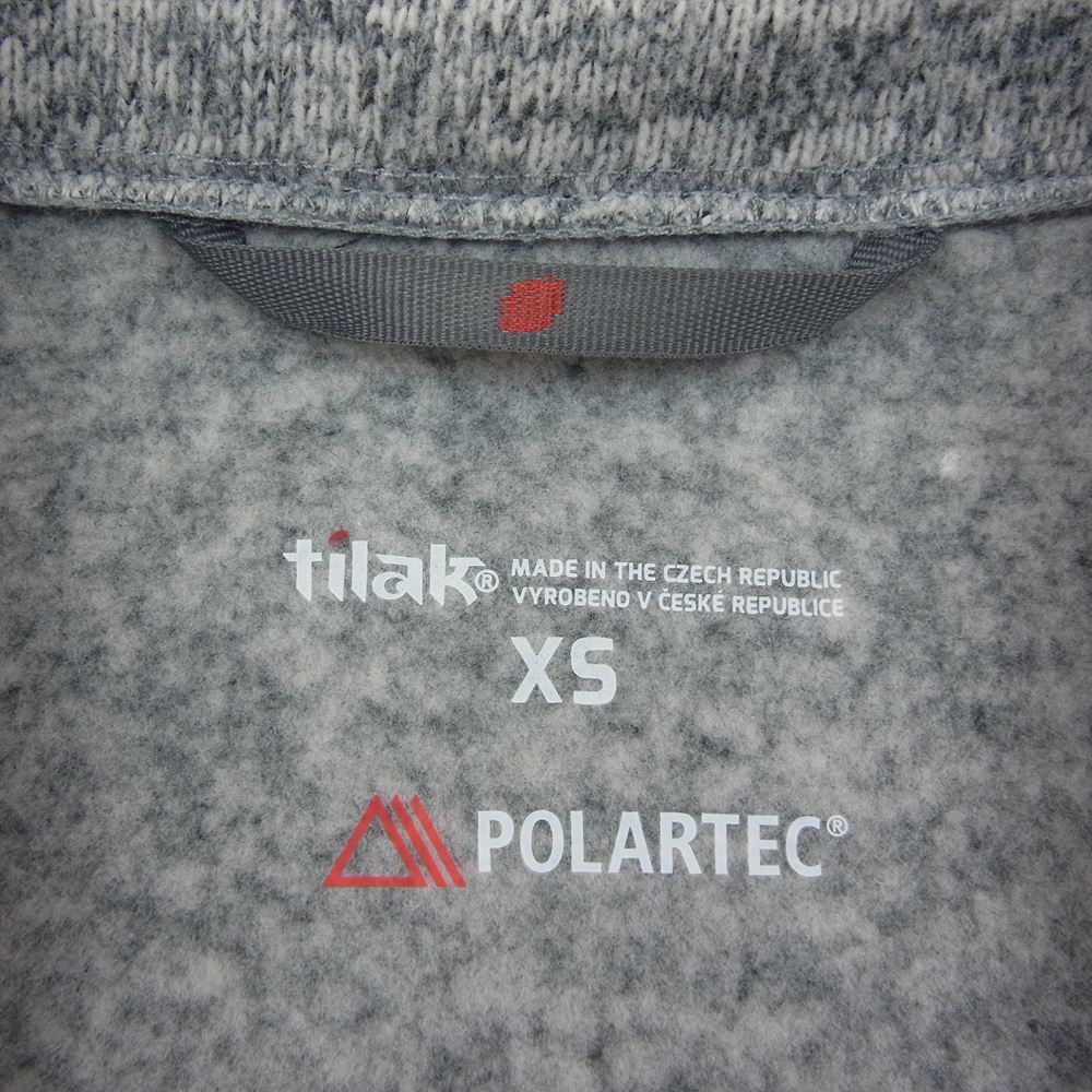 TILAK ティラック Monk Zip Sweater モンク ジップ セーター ジャケット グレー系 XS【極上美品】【中古】