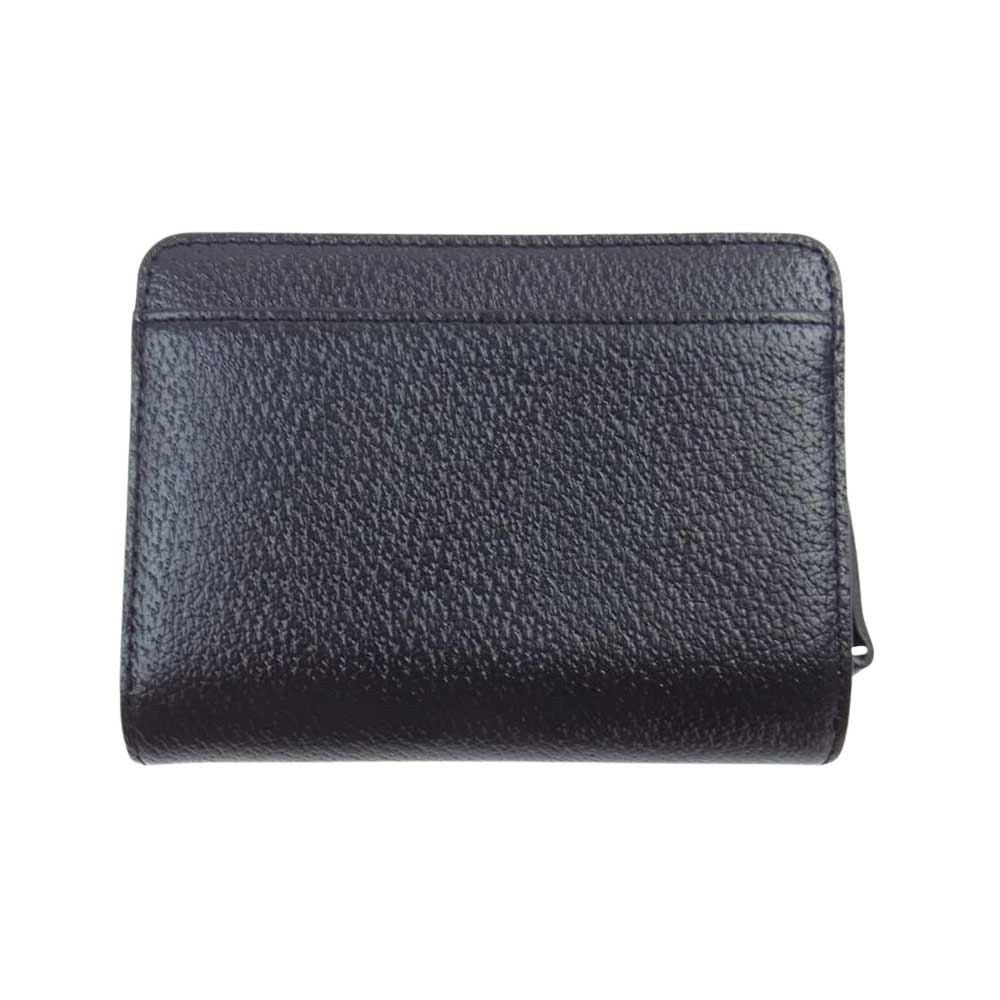 Kate Spade ケイトスペード パスケース付き 二つ折り 財布 ブラック系【中古】