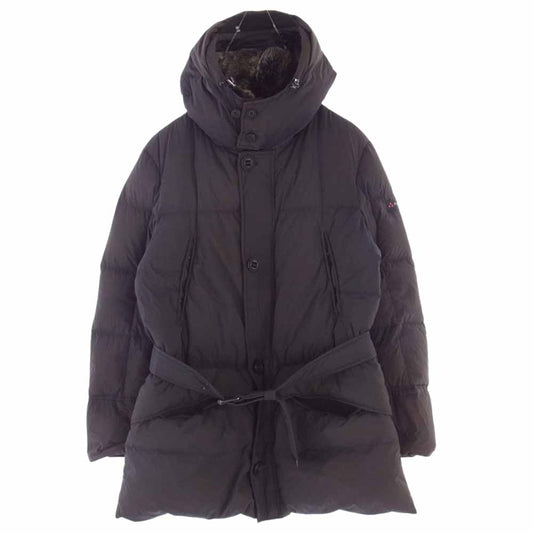 PEUTEREY ピューテリー 47253051 HURRICANE ハリケーン ダウンジャケット コート 色焼けあり ブラック系 48【中古】