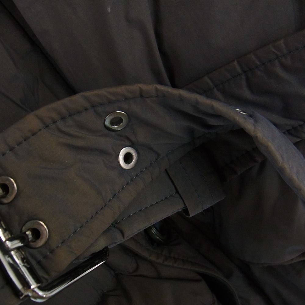 PEUTEREY ピューテリー 47253051 HURRICANE ハリケーン ダウンジャケット コート 色焼けあり ブラック系 48【中古】