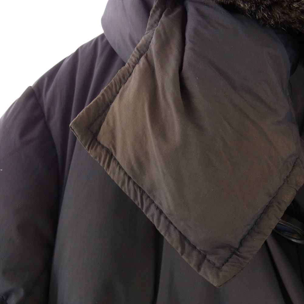 PEUTEREY ピューテリー 47253051 HURRICANE ハリケーン ダウンジャケット コート 色焼けあり ブラック系 48【中古】