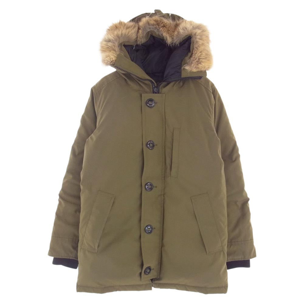 CANADA GOOSE カナダグース 3425JM 国内正規品 グリフィンタグ VANCOUVER JACKET バンクーバー ダウン ジャケット モスグリーン系 S【中古】