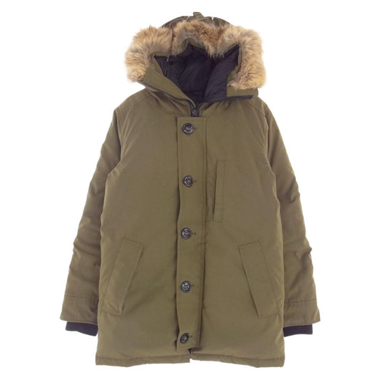 CANADA GOOSE カナダグース 3425JM 国内正規品 グリフィンタグ VANCOUVER JACKET バンクーバー ダウン ジャケット モスグリーン系 S【中古】