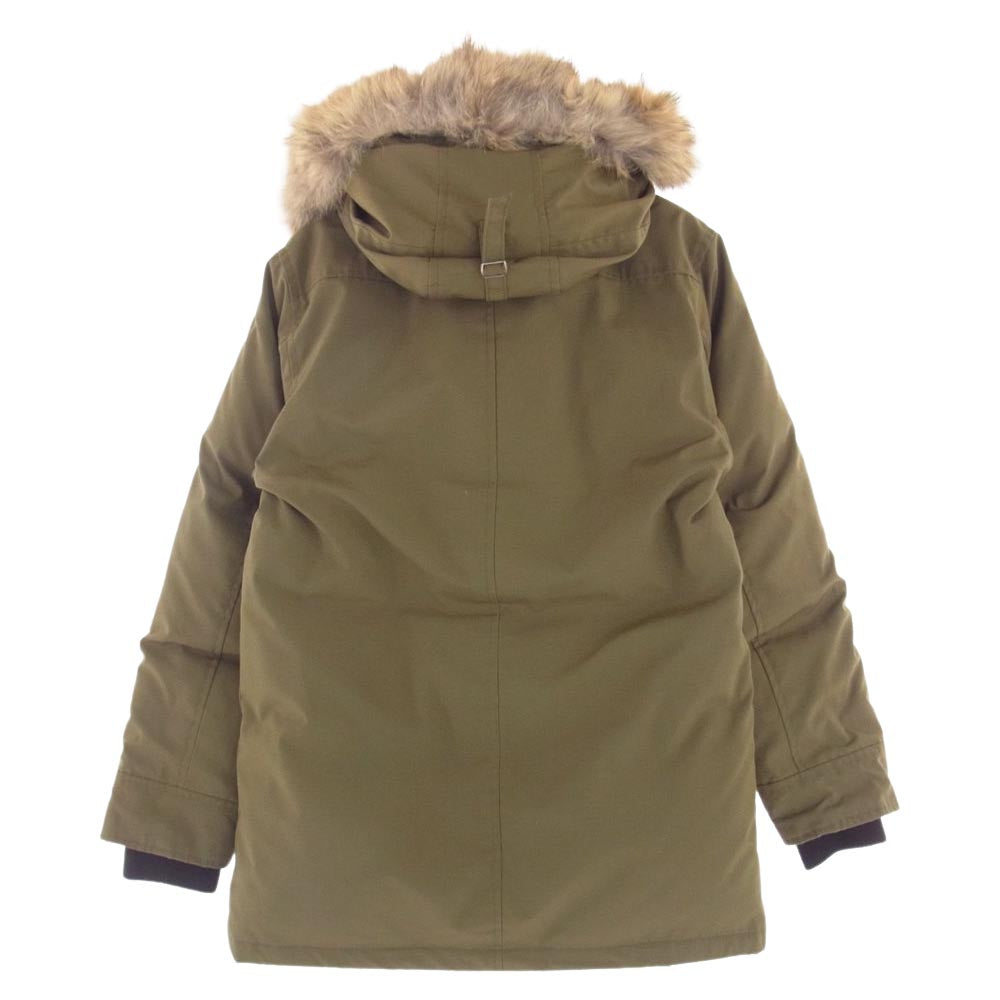 CANADA GOOSE カナダグース 3425JM 国内正規品 グリフィンタグ VANCOUVER JACKET バンクーバー ダウン ジャケット モスグリーン系 S【中古】
