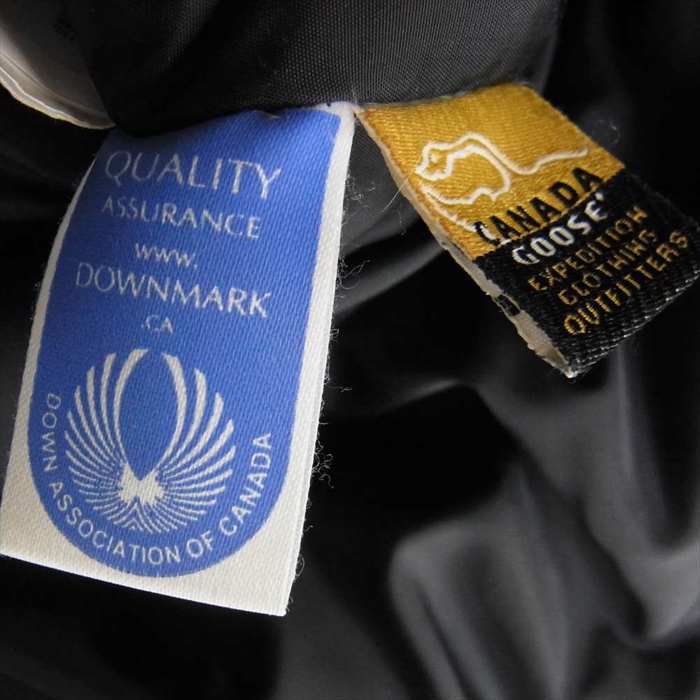 CANADA GOOSE カナダグース 3425JM 国内正規品 グリフィンタグ VANCOUVER JACKET バンクーバー ダウン ジャケット モスグリーン系 S【中古】