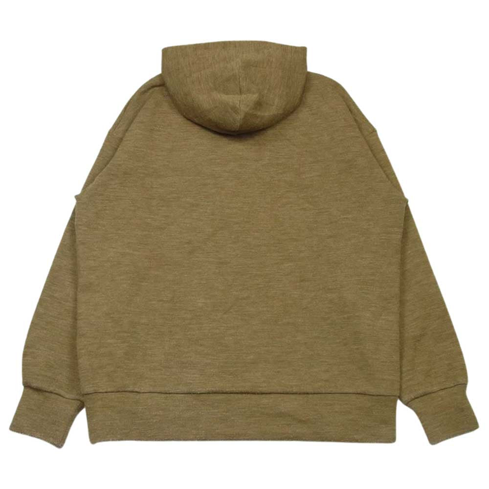 THE NORTH FACE ノースフェイス NT12043 COZY LIGHT PARKA コージー ライト パーカー ニット 中国製 ブラウン系 M【中古】