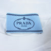 PRADA プラダ 21SS 3558A S211 国内正規品 グラフィック コットン Tシャツ ホワイト系 M【美品】【中古】