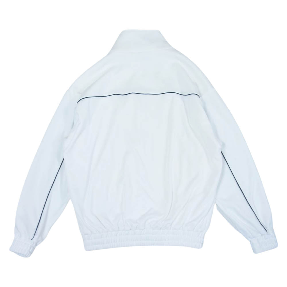 CELINE セリーヌ 22SS 2Y654121O 国内正規品 ルーズスウェットダブルフェイス ジャージー ジップアップ トラックジャケット ホワイト系 S【美品】【中古】