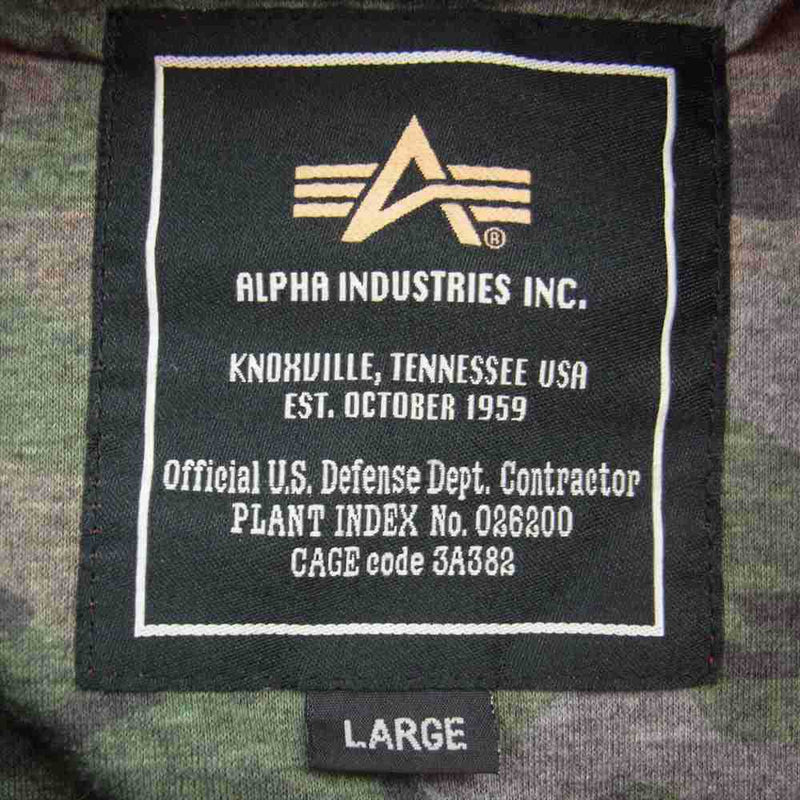 ALPHA アルファ INDUSTRIES MA-1 フライト ジャケット ワインレッド系