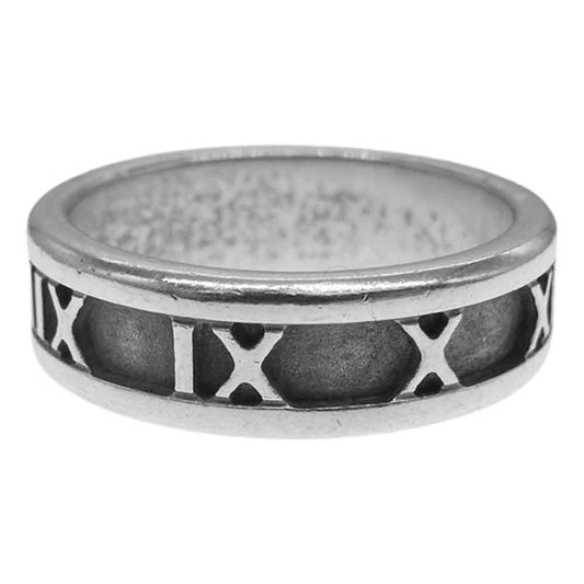 TIFFANY&Co. ティファニー アトラス ナロー リング SV925 シルバー シルバー系 14号【中古】