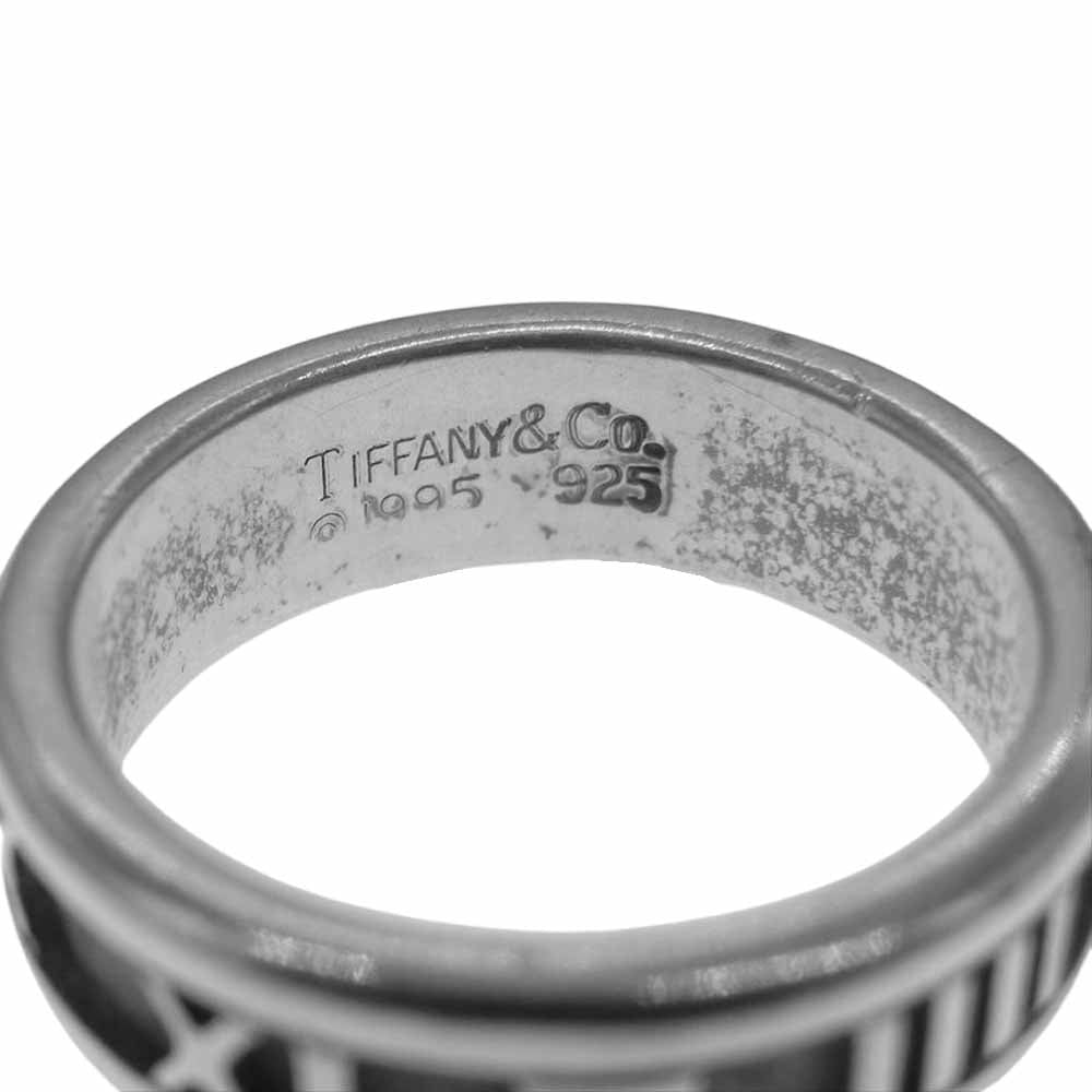 TIFFANY&Co. ティファニー アトラス ナロー リング SV925 シルバー