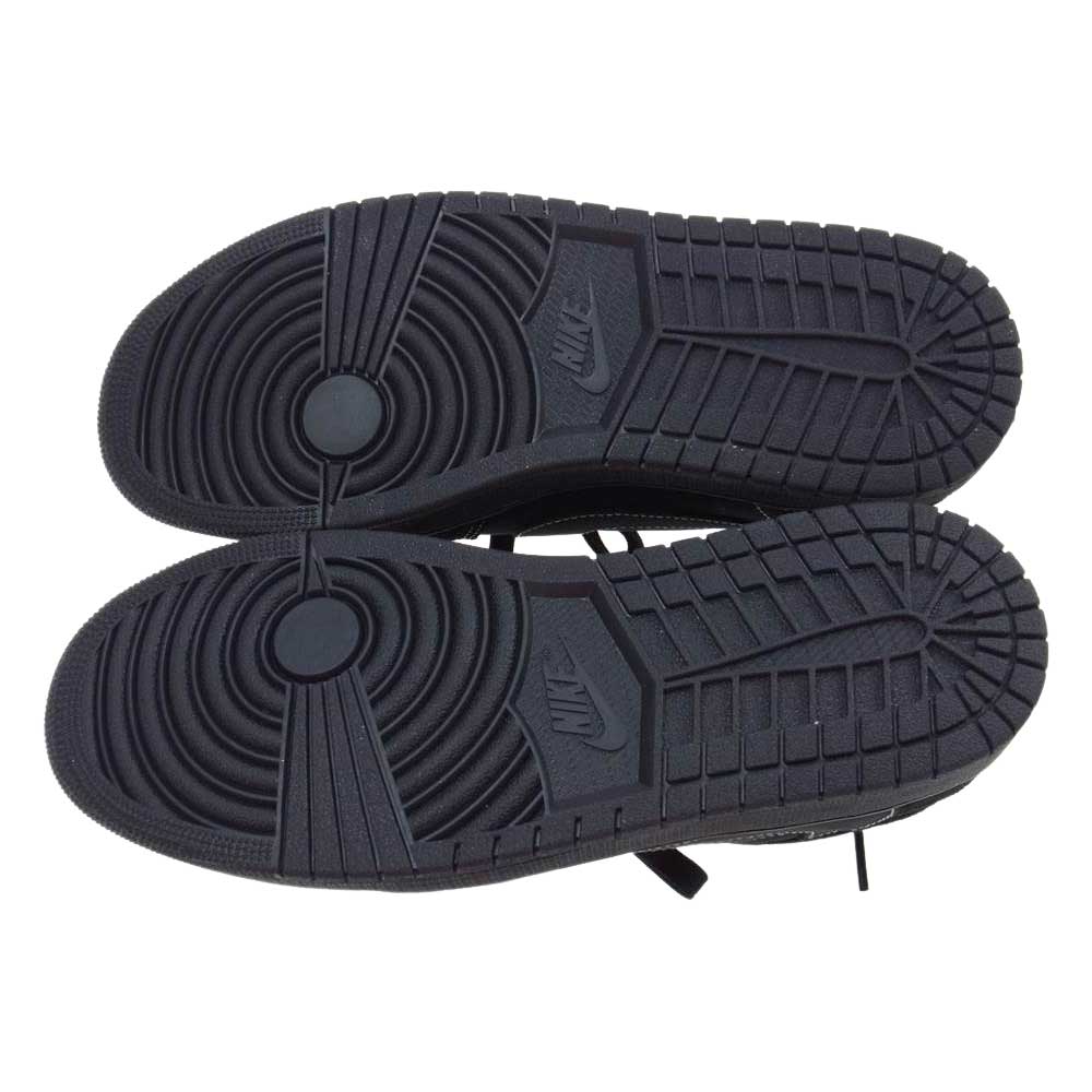 NIKE ナイキ 22AW  DM7866-001 Travis Scott Air Jordan 1 Low OG Black Phantom トラヴィススコット エアージョーダン ブラックファントム スニーカー ブラック系 27.5cm【新古品】【未使用】【中古】