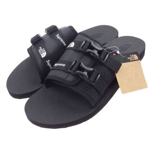Supreme シュプリーム 22SS  NF02253I  The North Face Trekking Base Camp Slide ザノースフェイス トレッキング サンダル ブラック系 29.0cm【新古品】【未使用】【中古】