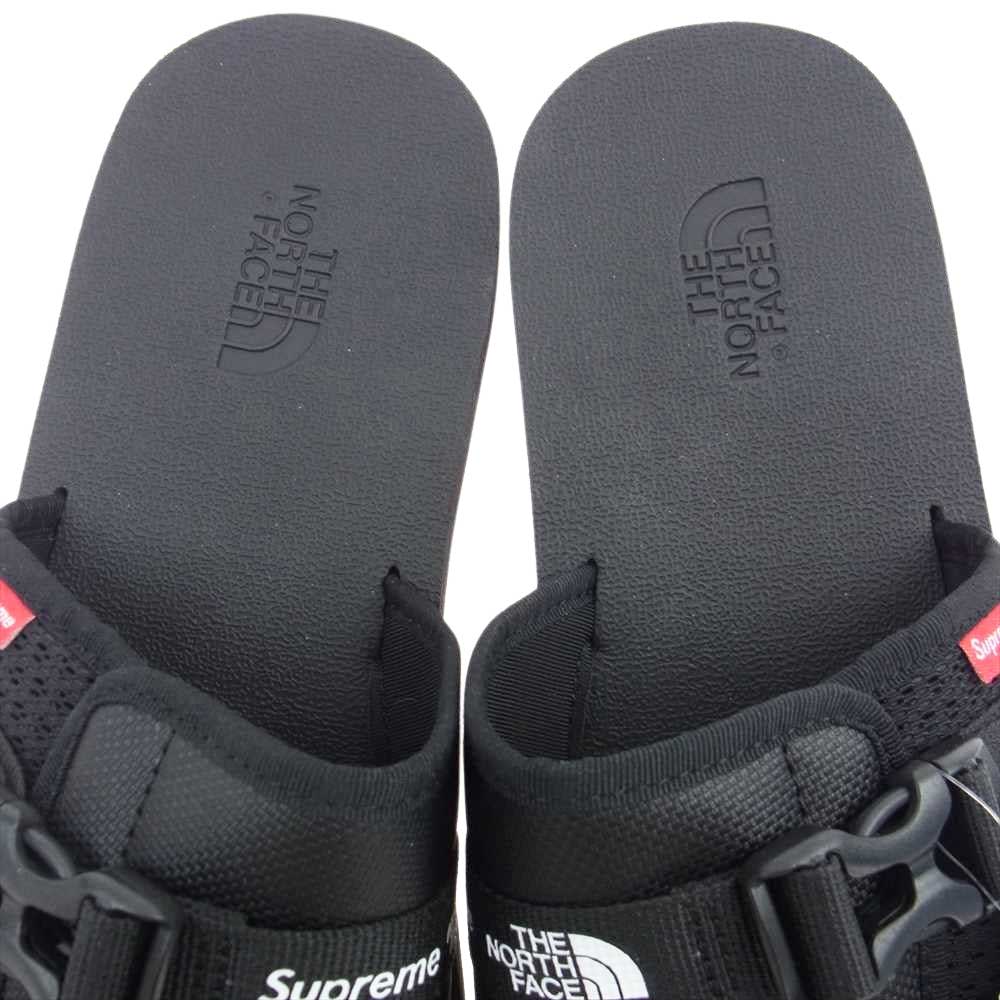 Supreme シュプリーム 22SS  NF02253I  The North Face Trekking Base Camp Slide ザノースフェイス トレッキング サンダル ブラック系 29.0cm【新古品】【未使用】【中古】