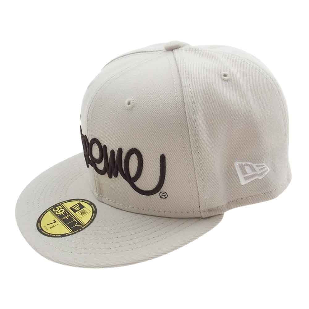 Supreme シュプリーム 22SS  NEWERA Handstyleハンドスタイル ベースボール キャップ オフホワイト系【新古品】【未使用】【中古】