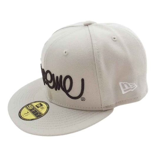 Supreme シュプリーム 22SS  NEWERA Handstyleハンドスタイル ベースボール キャップ オフホワイト系【新古品】【未使用】【中古】