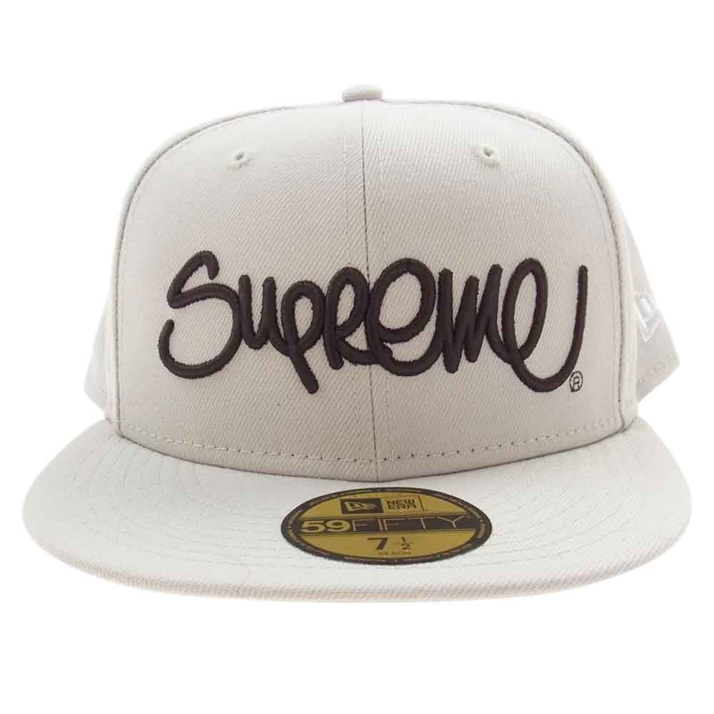 Supreme シュプリーム 22SS  NEWERA Handstyleハンドスタイル ベースボール キャップ オフホワイト系【新古品】【未使用】【中古】