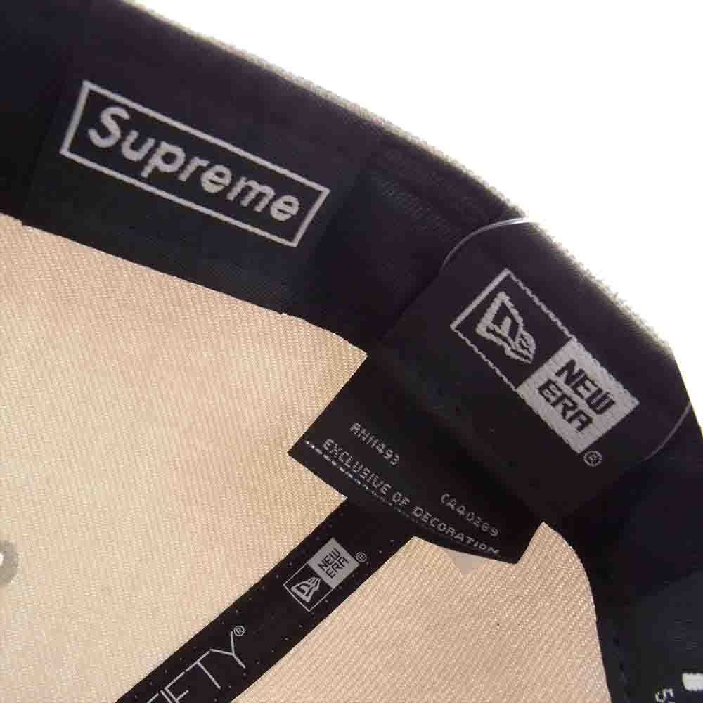 Supreme シュプリーム 22SS  NEWERA Handstyleハンドスタイル ベースボール キャップ オフホワイト系【新古品】【未使用】【中古】