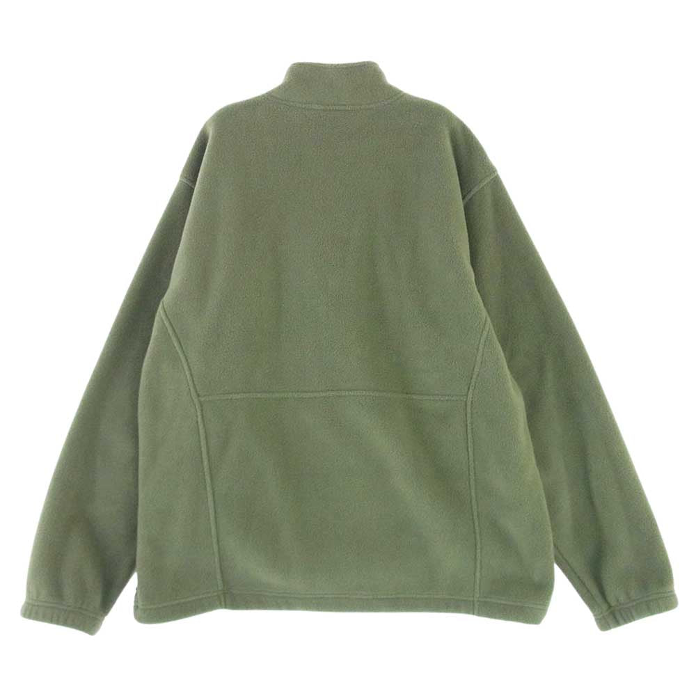 Supreme シュプリーム 21AW Polartec Half Zip Pullover ハーフジップ プルオーバー フリース グリーン系 M【新古品】【未使用】【中古】