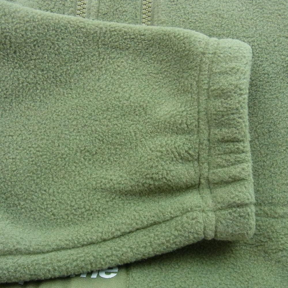 Supreme シュプリーム 21AW Polartec Half Zip Pullover ハーフジップ プルオーバー フリース グリーン系 M【新古品】【未使用】【中古】