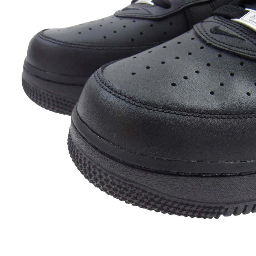 Supreme シュプリーム 22AW CU9225-001 Nike Air Force 1 Low ナイキ エア フォース ワン ロー スニーカー ブラック系 29.5cm【新古品】【未使用】【中古】