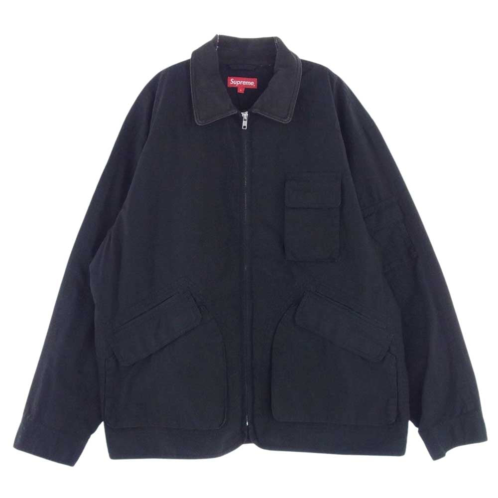 22aw Supreme Polartec®︎ Zip Jacket  黒 M