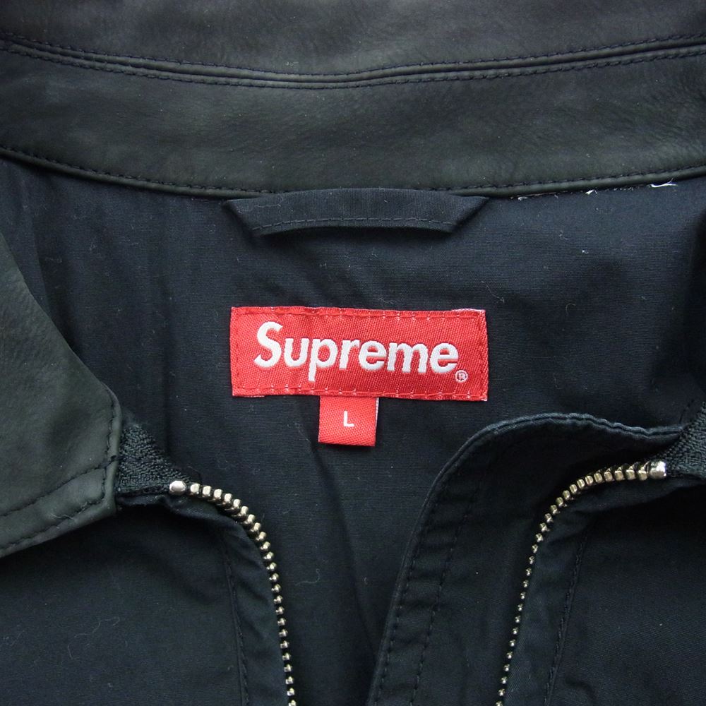 Supreme シュプリーム 22AW Cotton Utility Jacket コットン ユーティリティー ジャケット ブラック系 L【極上美品】【中古】