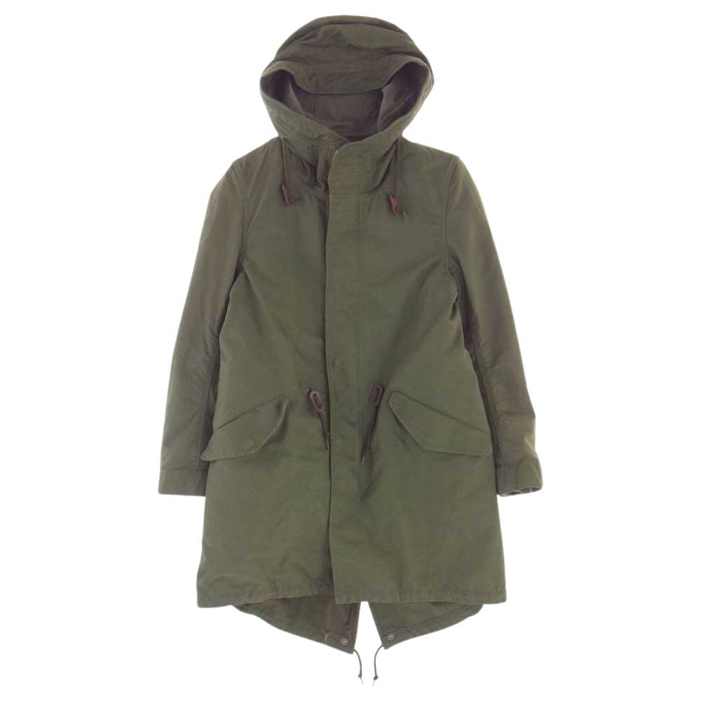 AMERICAN RAG CIE アメリカンラグシー ボアライナー付 モッズ コート  カーキ系 1【中古】