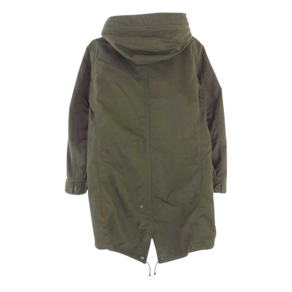 AMERICAN RAG CIE アメリカンラグシー ボアライナー付 モッズ コート  カーキ系 1【中古】