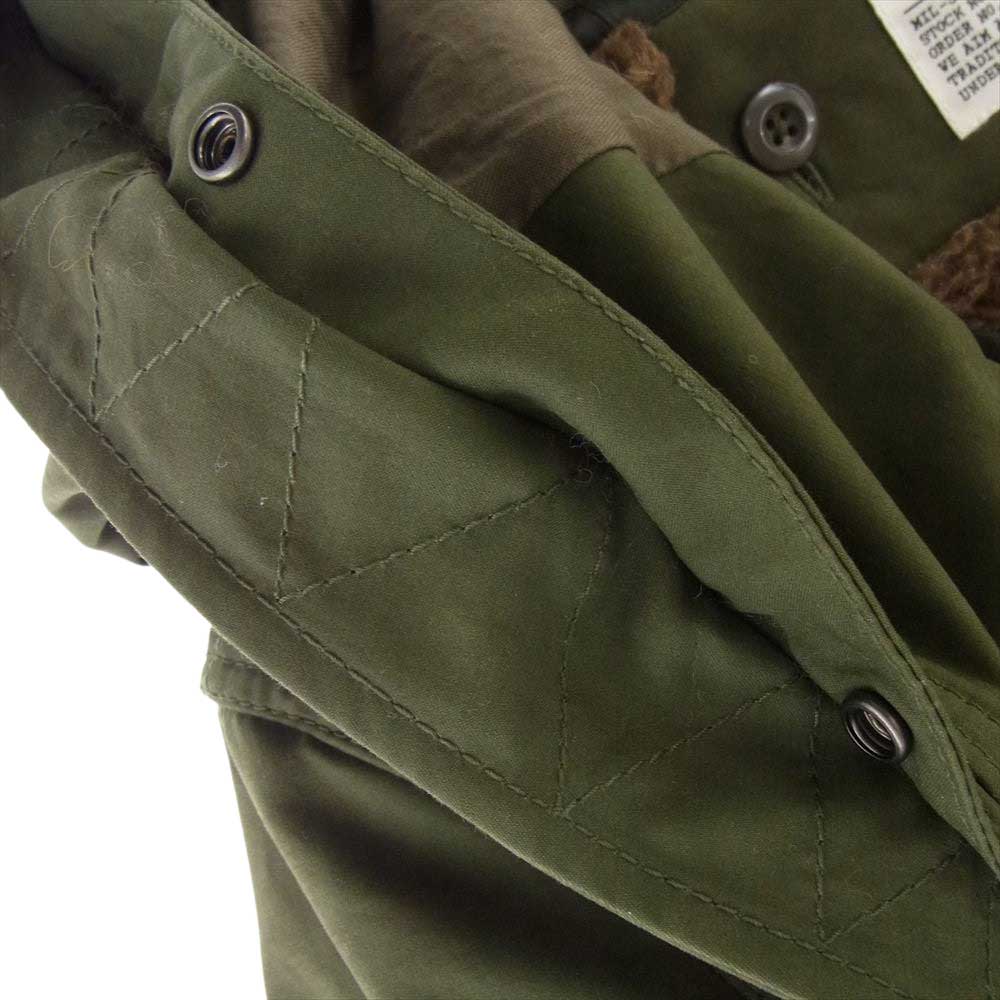 AMERICAN RAG CIE アメリカンラグシー ボアライナー付 モッズ コート  カーキ系 1【中古】