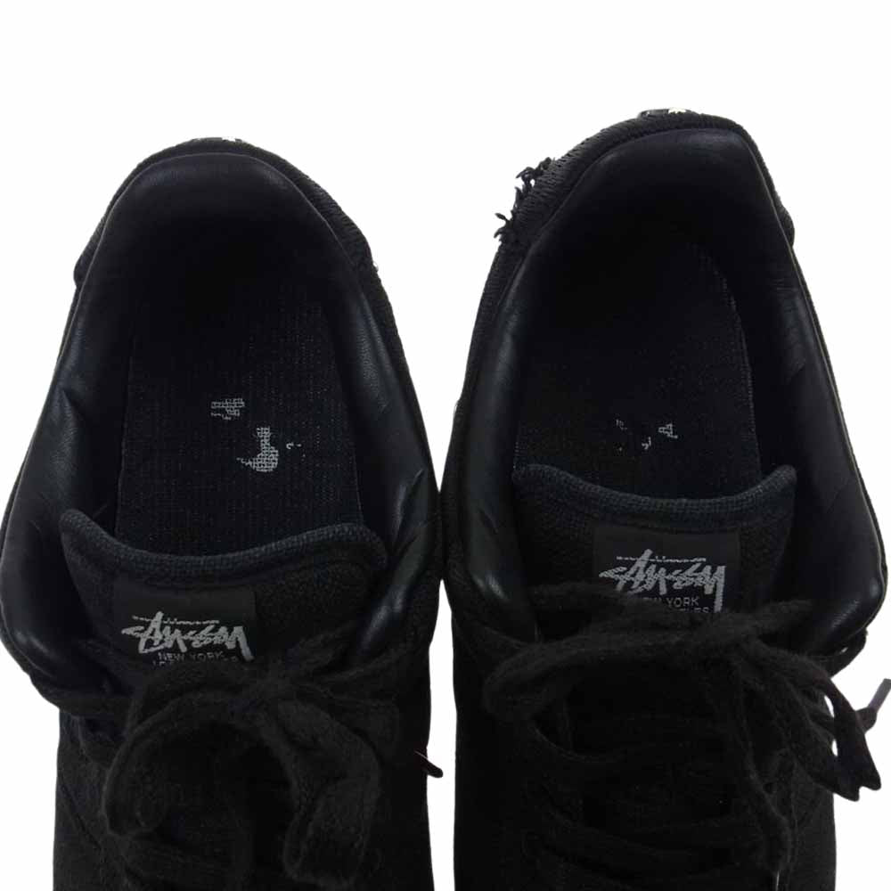 NIKE ナイキ CZ9084-001 STUSSY AIR FORCE 1 LOW 2020 ステューシー エア フォース I ロー スニーカー ブラック系 29.0cm【中古】