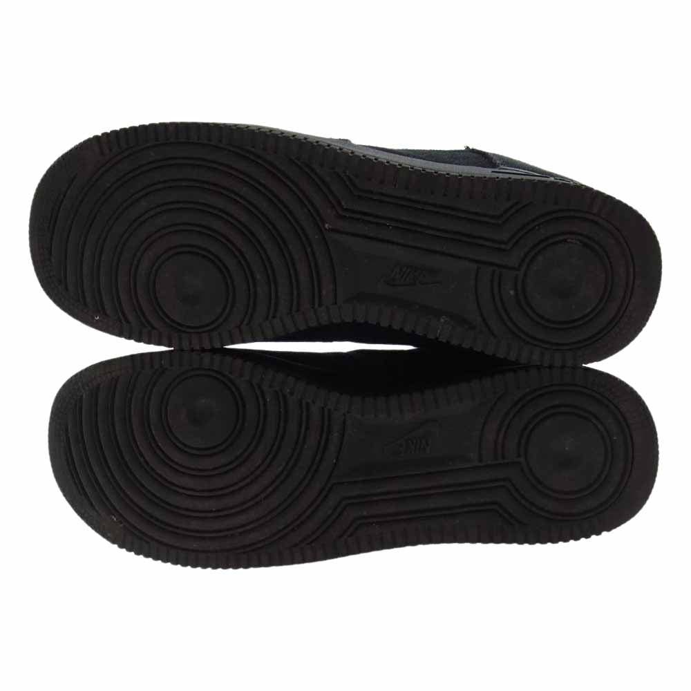 NIKE ナイキ CZ9084-001 STUSSY AIR FORCE 1 LOW 2020 ステューシー エア フォース I ロー スニーカー ブラック系 29.0cm【中古】