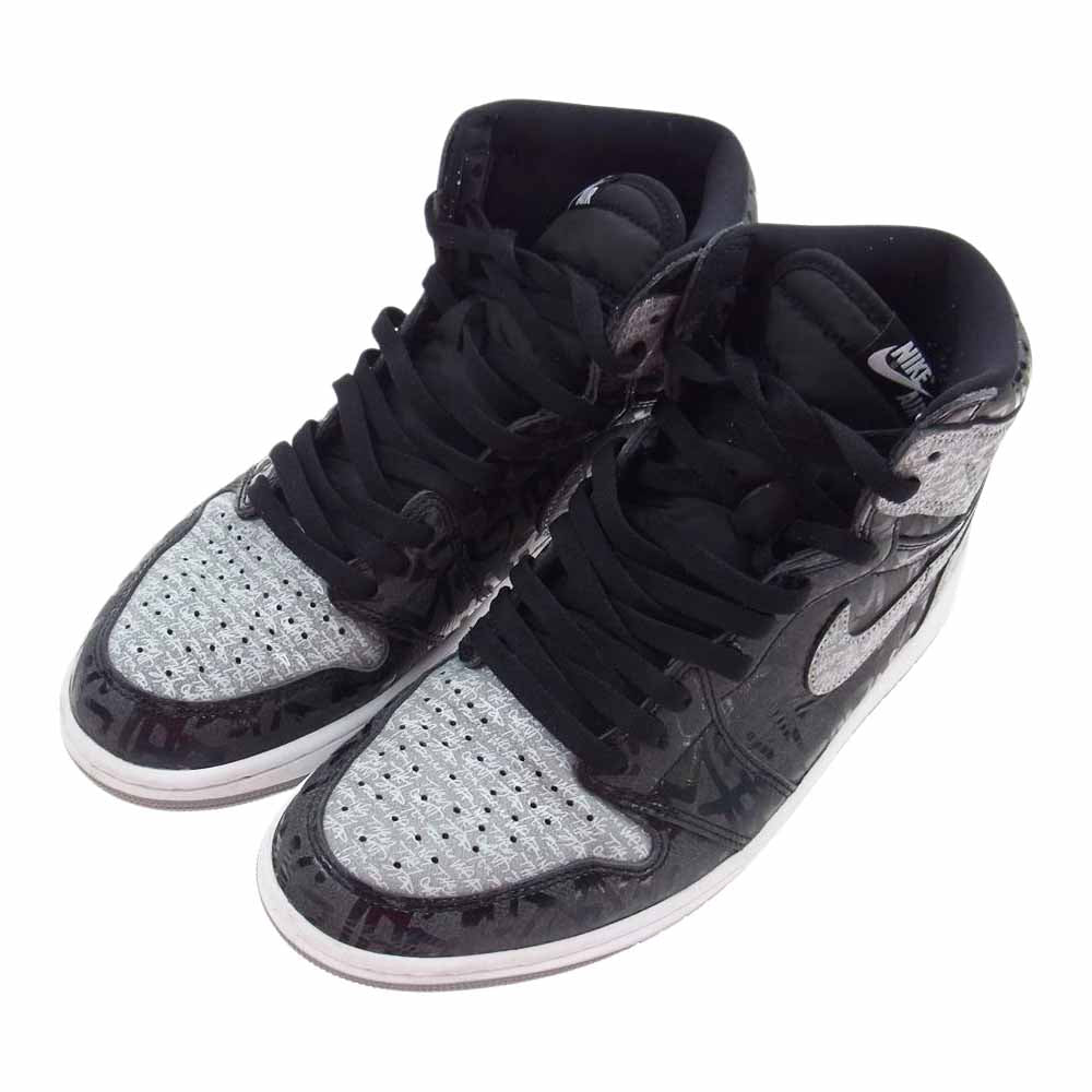 NIKE ナイキ 555088-036 Air Jordan 1 High OG Rebellionaire エアジョーダン 1 ハイ リベリオネア スニーカー グレー系 29.0cm【中古】