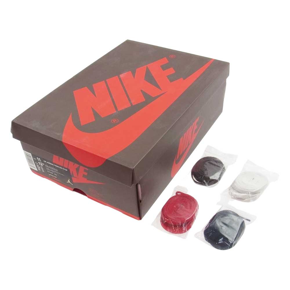 NIKE ナイキ CD4487-100 Travis Scott AIR JORDAN 1 RETRO HIGH OG トラヴィススコット エア ジョーダン 1 レトロ ハイ スニーカー ホワイト系 ブラック系 ブラウン系 29cm【中古】