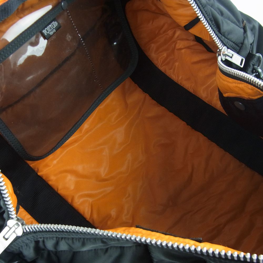 PORTER ポーター TOKYO TANKER タンカー 2WAY ショルダー ボストン 旅行 バッグ ブラック系【美品】【中古】