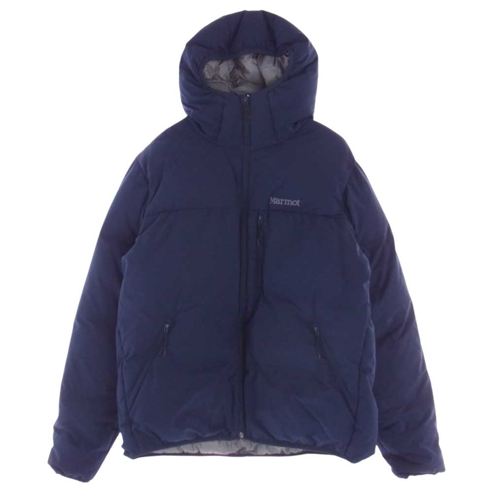 MARMOT マーモット TOMOJL31 Monsoon Down Parka モンスーン ダウン パーカー ネイビー系 L【美品】【中古】