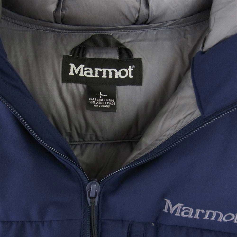 MARMOT マーモット TOMOJL31 Monsoon Down Parka モンスーン ダウン パーカー ネイビー系 L【美品】【中古】